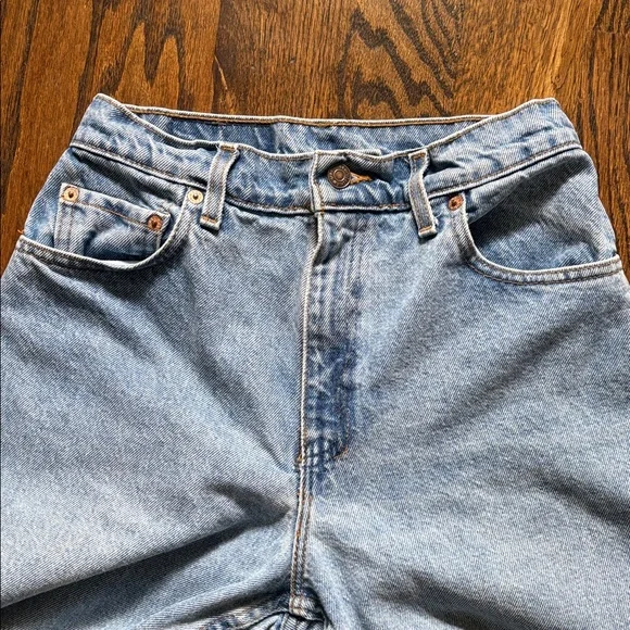 📌 Vintage 90s Levi’s 551 Relaxed Fit Tapered Leg Denim Jeans Women’s 6 Short S - Picture 6 of 12